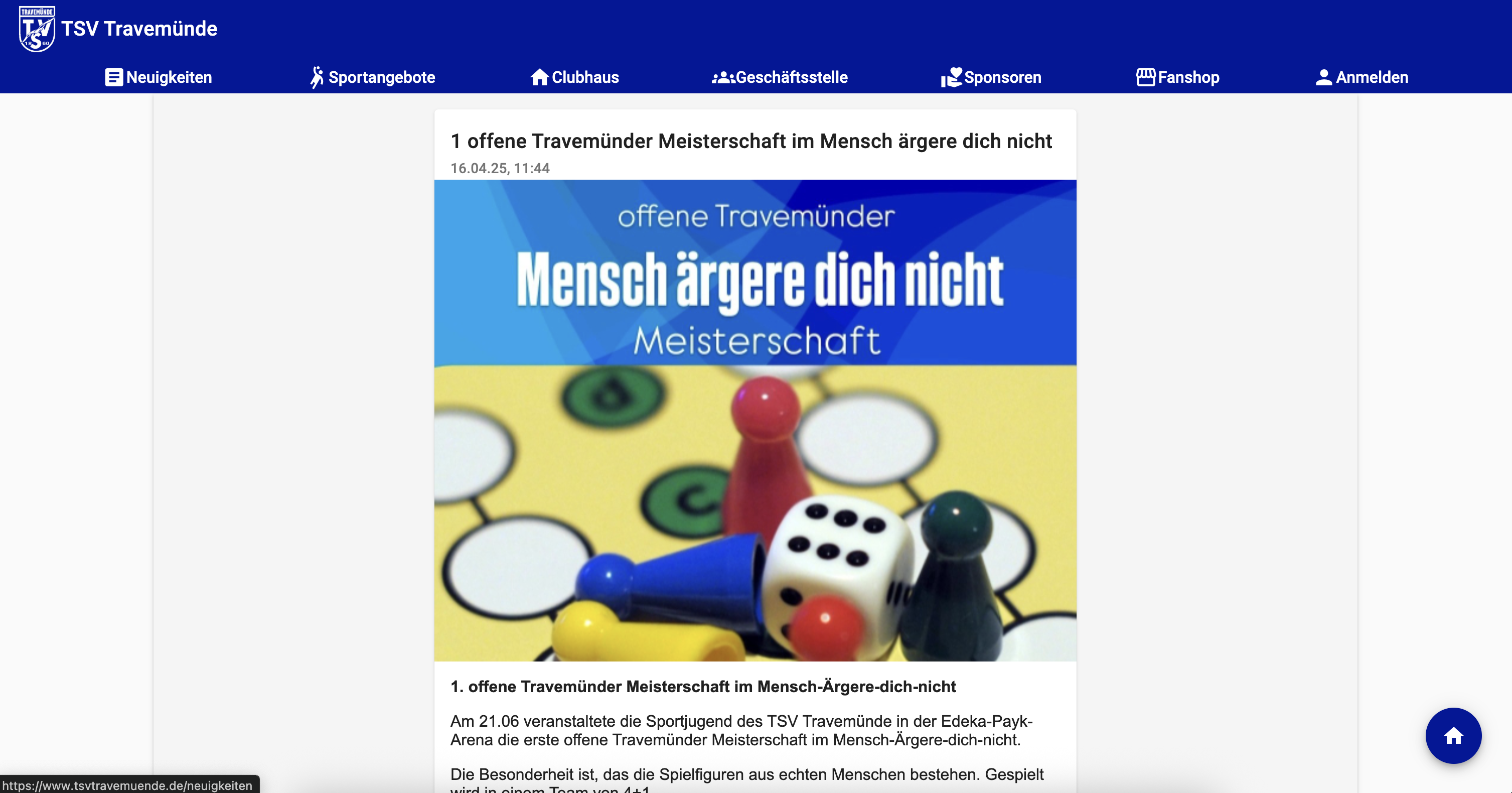 Neuigkeiten Übersicht